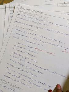 Handwritten Class 12 Zoology Notes