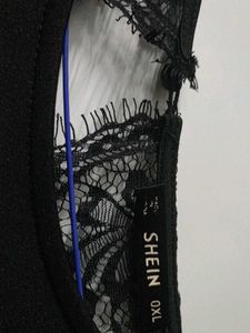 Elegant Black Shein Dress