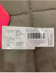 PUMAWomen Sports Lightly Padded Bra (Pink)