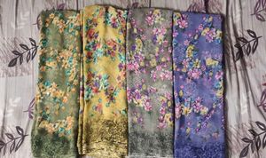 Floral Georgette Sarees