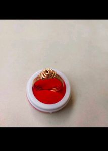 pure cooper wire hand made Rose 🌹 Ring