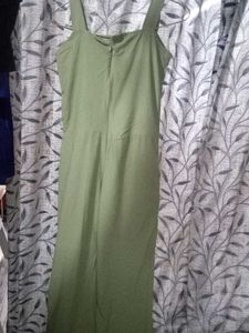 Cute Green Dress with Straps