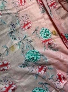 Kurta Paint Dupatta Set Cotton