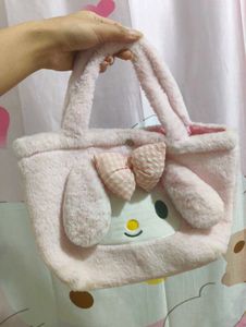 Sanrio My Melody Bag And Earmuffs