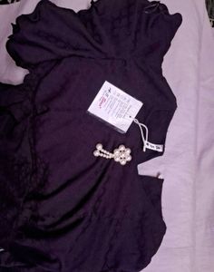 Cotton Purple Top