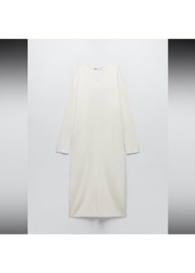 Zara Limited Edition Knitted Minimalist Dress