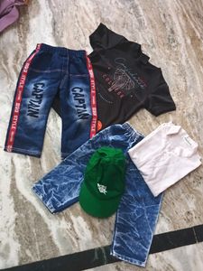 Jibba With Jeans And Cap
