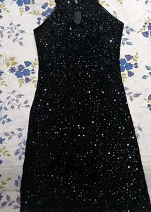 Sparkling Black Party Dress