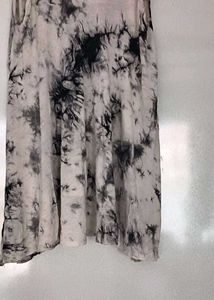 Tie Dye Black Tank Top