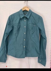 🇳🇿💫♥️ Classic Green Button-Down Shirt