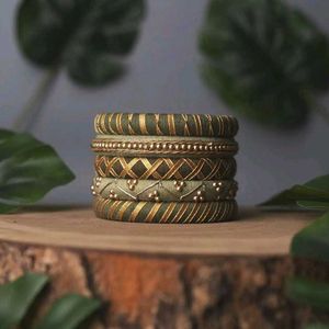 Olive Shade Bangles 💚