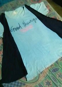 Stylish T-Shirt with Jacket style