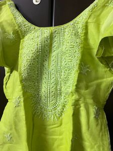 Green Kurtha