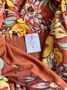 Floral Print Mini Dress