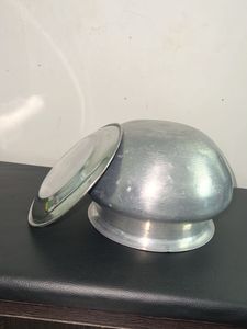 Vintage Aluminium Cooking Pot with Lid