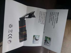 8X Zoom Telescope Telephoto Camera Lens with Clip