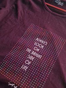 Graphic Print Long Sleeve Top