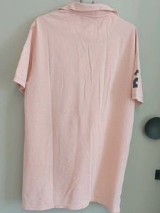 USPA Peach Polo T-Shirt