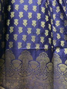 Purple Banarasi Suit