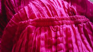 Pink Tiered Skirt