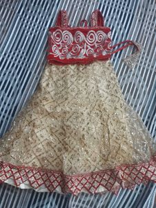 🎉❗SALE❗🎉Kids Lehnga Choli(For 2To 5 Years Girl)