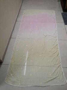 Elegant Pink  And Beige Ombre Dupatta