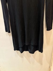 Black High Low  Mini Dress