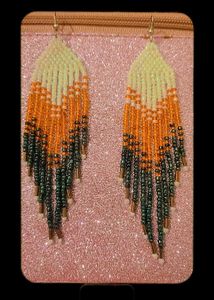 New Stylist Glass Beaded Earrings