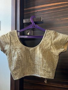 Golden Sequin Blouse