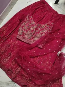 Stone Work Lehenga Set