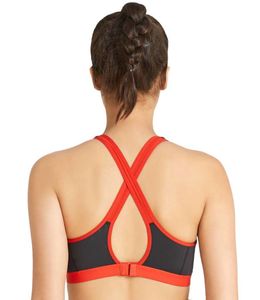 Amante back closure lightly padded sports bra