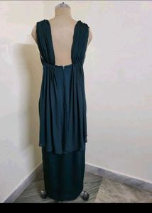 Bottle Green Gown
