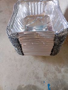Aluminum Foil Baking Pans - Set of 50
