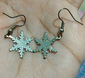 Snowflake Dangle Earrings