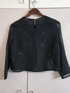 Floral Embroidered Top