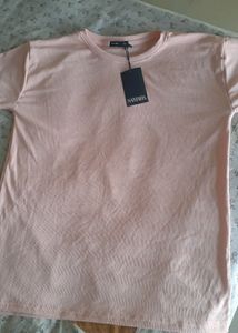 Baby Pink Oversized Tshirt