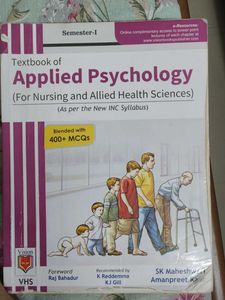 It's A Psychology Book For 1 Year Nursing Students