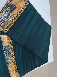 Elegant Green Saree