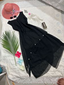 Black A Line Dress🖤