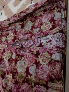 Floral Print Shirt Dress