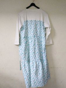 White Causal Frock/Dress