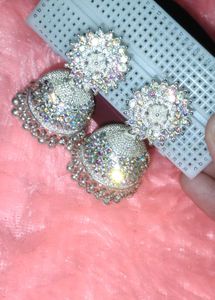 Sparkling Jhumka Earrings