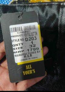 branded ripped jeans
