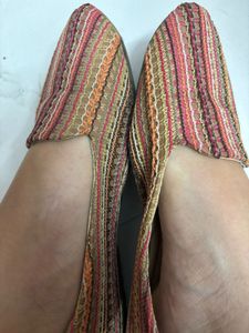 Embroidery Bellies For Fomal Daily Use