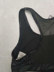 PUMA Women Sports Lightly Padded Bra (Black)
