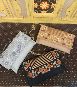 Floral Beaded Clutches