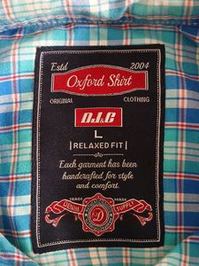 DJ&amp;C Oxford Style 100% Cotton Shirt