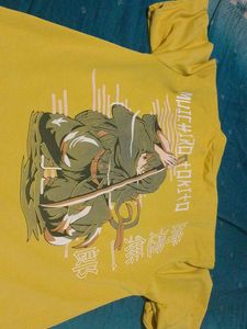Yellow Graphic T-Shirt