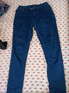 Dark Blue Denim Jeans