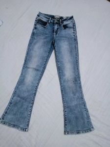 Flare Leg Denim Jeans